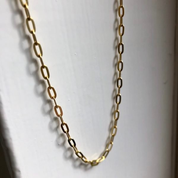 chunky chain ketting goud schakel
